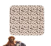 Puppy Pad with Pheromones,Washable Puppy Pads,Reusable Puppy Training Pads,Dog Pee Pad,Pet Blankets for Cats,Potty Training P/ads,D/og Wee P/ads,Super Absorbent,D/og Mats for Pee,Brown, XS(30*30cm)