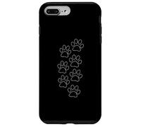 Puppy paws dog prints dad pup mom good boy new rescue Case for iPhone 7 Plus/8 Plus