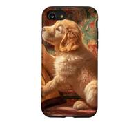 Puppy Playing Harp Classical Music Instrument Case for iPhone SE (2020) / 7/8