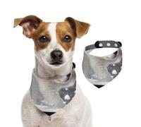 Puppy Playing in The Snow Dog Bandanas-Washable Dog Kerchief for Small to Large Pet Scarf for Girl Or Boy, Pet Accessories