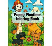 Puppy Playtime Coloring Book