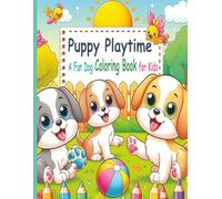 Puppy Playtime Coloring Book