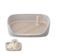 Puppy Poard Pee Points - Dog Potty Training Tray, Indoor Outdoor Use | Potted Training Litter Box With Protective Wall, Perfect For Pip Pads