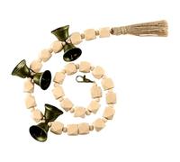 Puppy Potty Training Bells | Pee Training Alarm | Wooden Bead Door Bell with Adjustable Mount for Dogs - for Toilet Travel Living Room