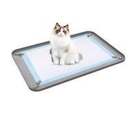 Puppy Potty Tray Silicone Easy To Clean Spillproof Non-Slip Leak-Proof