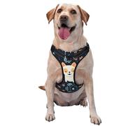Puppy Print X-Large Printed pet Traction Vest for Pets to wear When Walking The Dog or Climbing Mountains