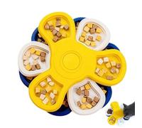 Puppy Puzzle Feeder,Three Layers Interactive Dog Treat Puzzle Toys - Slow Eat Puzzles Feeder Jigsaw Puzzle Style For Maintaining A Healthy Diet