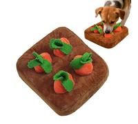 Puppy Puzzle Mat - Carrot Shaped Sniffing Toy, Soft Training and Play Accessories | Captivating Activity Use Scenario for Home Office Trainers in Homes with Safe, Mate
