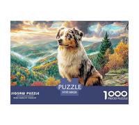 Puppy RunningMagnificent 1000-Piece Jigsaw Puzzles for Adults Boasting Impossible-to-Difficult Level Challenging Puzzle Educational Games for Everyone - These Magnificent Jigsaw Puzzles Challenge Adu