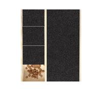 Puppy Scratching Board: Wooden Dog Nail File Pad With Hidden Treats, Interactive Training Tool That Supports Natural Maintenance Of The Garr