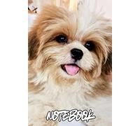 Puppy Shih Tzu Notebook: Cute Dog Journal, 120 Lined Pages