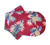 Puppy Shirt For Cats Beach T- Puppy Dog And Cats Princess Holiday Wedding Comfortable Pineapple Design Pet Shirt