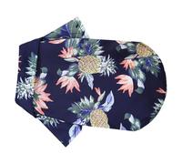 Puppy Shirt For Cats Beach T- Puppy Dog And Cats Princess Holiday Wedding Comfortable Pineapple Design Pet Shirt