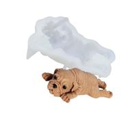 Puppy Silicone Fondant Molds Baking Tool Food Grade Silicone for Making Jelly Chocolate Cake Decoration Bubble Elastomer Cake Cast