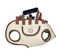 Puppy Sling Carrier - A pet Sling Carrier with a Pocket; an Adjustable, Breathable Tote Bag for Cats, Suitable for car, Bike, Hiking, and Airplane Travel.