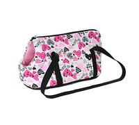 Puppy Sling,Cat Sling Classic Pet Carrier For Small Dogs Cozy Soft Puppy Cat Dog Bags Backpack Outdoor Travel Pet Sling Bag Chihuahua Pug Pet Supplies(Light Green,50 x 23 x 28 CM)