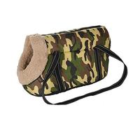 Puppy Sling,Cat Sling Classic Pet Carrier For Small Dogs Cozy Soft Puppy Cat Dog Bags Backpack Outdoor Travel Pet Sling Bag Chihuahua Pug Pet Supplies(Black,50 x 23 x 28 CM)