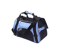 Puppy Sling,Cat Sling Portable Pet Backpack Messenger Carrier Bags Cat Dog Carrier Outgoing Travel Teddy Packets Breathable Small Pet Handbag Slings(Blue,43X20X29cm)