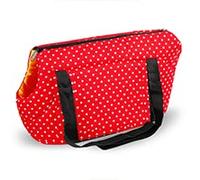 Puppy Sling,Cat Sling Portable Pet Dog Large Dogs Travel Double Shoulder Backpacks Sport Riding Hiking Outdoor Pet Carrier Bag(Red,S)