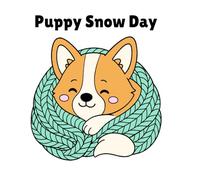 Puppy Snow Day Coloring Book for Kids Ages 4-8: Cute Winter Puppies Playing in the Snow: Fun and Easy Coloring Pages with Adorable Dogs, Snowmen, ... and Winter Wonderland Scenes (Coloring books)