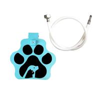Puppy Step on Water Fountain, Funny Hydration Dispenser, Dog Fresh Water Drinking Fountain, for Small Medium Puppy Shelter Garden Yard Backyard