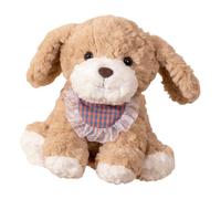 Puppy Stuffed Animal - with Scarf Cartoon Doll | Plush Dolls Stuffed Animals Doll | for Shelf Home Desk Sofa Living Room Birthday Fans Boys Enthusiasts Kids Friend Girls