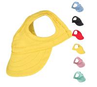 Puppy Sun Hat, Summer Dog And Cat Outdoor Pet Sunscreen Hat With Ear Holes, Effectively Blocking Sunlight From Shining On Pet Eyes, A Great Gift Choice