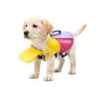 Puppy Swim Vest Dog Swim Vest Reflective Adjustable with Enhanced Rescue