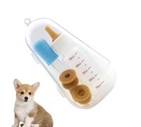 Puppy Teat Feeder,Silicone Head With Sizing Multi-Purpose Tool | Feeding Bottle For Kittens And Cats - For Small Pet Care Kittens Cats Home Feeding