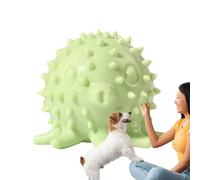 Puppy Teething Points - Octopus Pet Teether, Natural Spire, Hard Dog Chew | Rubber Teething Toy for Dogs, Natural Rubber Pet Entertainment Toy