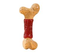 Puppy Teething Toy, Bone Shaped Dog Chew Toy with Beef Aroma for Changing Teeth, Interactive Puppy Chew Toy - for Training at Home, Indoor and Outdoor, Playtime, Family Areas