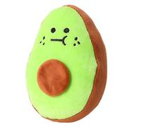Puppy Teething Toys Plush | Mini Cartoon Plush Pet Toys Bite Resistant Funny Avocado Dog Squeaky Toy - Brain Stimulating Cute Funny Avocado Toy for Small and Medium Dogs Puppies
