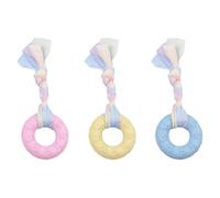 Puppy Teething Toys - Soft Teething Sticks Set, Gentle Chew Training Accessories | Reusable Rope Ball Interactive Plaything Supports Hygiene Relieves Boredom Encourages Active Play Suitable