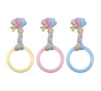 Puppy Teething Toys - Soft Teething Sticks Set, Gentle Chew Training Accessories | Reusable Rope Interactive Plaything Supports Hygiene Relieves Boredom Encourages Active Play Suitable