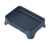 Puppy Toilet Cuvette - Steel Anti Slip Mesh For Pet Comfort,Absorbent Primer,For Cages Liner Inside And Outdoor For Seniors Winter Travel