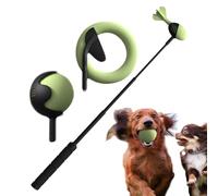 Puppy Toy Ball Thrower | Interactive Dog Toys Thrower,Retractable Anti-slip Handle Puppy Ball Throwing Stick, Tennis Ball Thrower For Walking