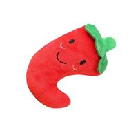 Puppy Toy - Chili Shape With Squeaker | Interactive Dog Toy for Small, Medium and Large Dogs | Game, Chew Game, Home, Garden, Beach, Walk By Cés