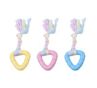 Puppy Toys for Teething Dog Teeth Cleaning Ball Rope Puppy Teether Reusable