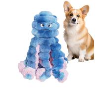 Puppy Toys Tear-Resistant Plush Octopus Shape Squeaker