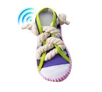 Puppy Trainer Toy - Funny Sound Bite Trainer | Active Game Intervening Pet Chewing Kicks, Care Aid to Reduce Building Hard Shoes Plush for Small Dogs Cats Animals