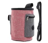 Puppy Training Bag, Portable Dog Pouch, Treat Carrier Holder, Storage Pocket, Sturdy Design, (6.69x5.91x5.91 Inches), Great For Storing Treats During Canine Walking Or Pup Coaching