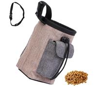Puppy Training Bag, Portable Dog Pouch, Treat Carrier Holder, Storage Pocket, Sturdy Design, (6.69x5.91x5.91 Inches), Great For Storing Treats During Canine Walking Or Pup Coaching