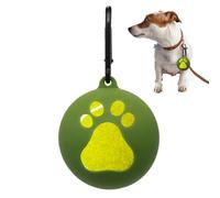Puppy Training Ball Holder - Silicone Attachment, Dog Exercise Clip Carrier | Outdoor Pet Training Equipment, Lead to