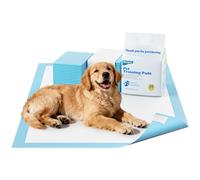 Puppy Training Pads 40 Pack - Large Dog Training Pads 60x60cm Super Absorbent Leak-Proof Anti-Slip Heavy Duty, 5-Layer Design with Quick Dry Surface