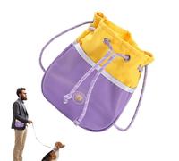 Puppy Training Treat Pouch - 21 x 15 x 4 cm, Large Capacity Polyester Adjustable Shoulder Bag, Waterproof Snack Holder | Perfect for Dogs Outdoor, Mar