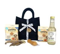 Puppy Treat Bag Hamper | Natural Gift for Dogs | Just Perfect For Dog Birthday | Gift Set | Dog Present | Hamper Present
