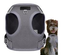 Puppy Vest - Adjustable Harness with Reflective Strips and Tracker Slot | Safe Harness for Small Dogs, Breathable Vest for Training, Walking and Hiking