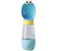 Puppy Water Dispenser - Dog Water Bottle With Food Container | Dog Water Unique Dispenser For Walking | Cartoon Dog Walking Water Bottle With Bowl For Cat, Dog, Puppy, Large Dog