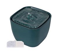 Puppy Water Fountain Bowl, 2.5L Filtered Automatic Dog Cat Water Bowl, Dog Water Fountain with Smart LED Light, Easy to Set up Ultra Quite Pet Water Dispenser, Cat Water Fountain Outdoor for Pets