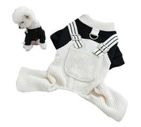 Puppy Winter Jumpsuit - Jumpsuit for Small Dogs, Comfortable Stylish Bodysuit | Dog Onesie Outfit for Small Medium Dogs Warm Pet Clothes Casual Outdoor Fashion Accessory Durable
